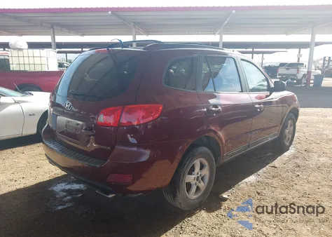 2007 Hyundai Santa Fe Gls z USA, uszkodzony, nr VIN 5NMSG13D27H090559